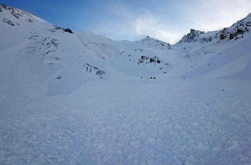 Auf den mehr als 2800 Meter hohen Geier in den Tuxer Alpen kam es zu dem Unglück.