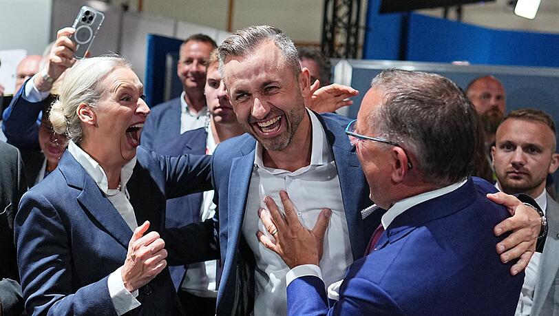 Die AfD hat die Landtagswahl in Sachsen-Anhalt gewonnen. Die AfD hat die Landtagswahl in Sachsen-Anhalt gewonnen.