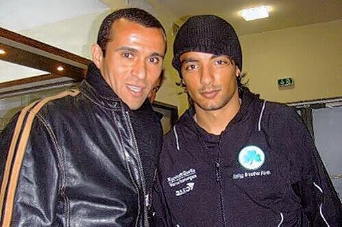 Kein schönes Wochendende für die fränkischen Tunesier Sami Allagui (r.) und Joe Mnari: Die WM findet ohne ihre Nationalmannschaft statt.
