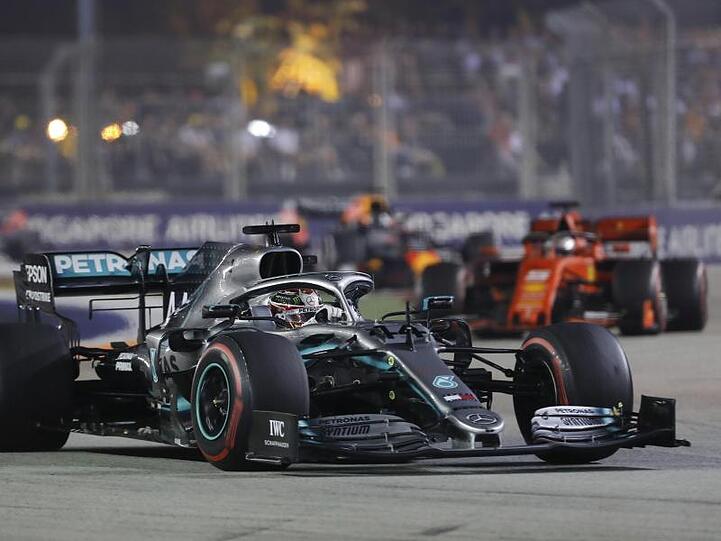 Für Hamilton reichte es nur zu Platz vier.