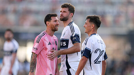Findet klare Worte f&uuml;r Lionel Messi: Thomas M&uuml;ller, hier bei MLS-Finale.