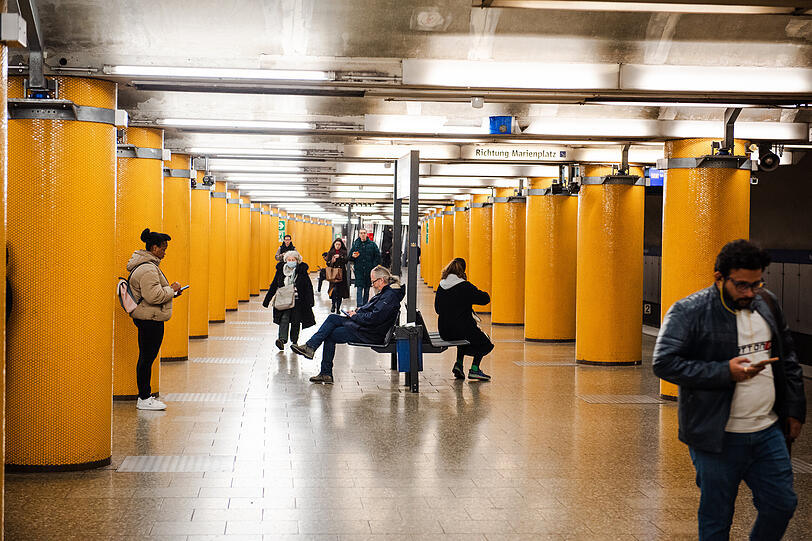 Der U-Bahnhof Poccistra&szlig;e muss saniert werden.