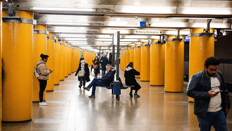 Der U-Bahnhof Poccistra&szlig;e muss saniert werden.