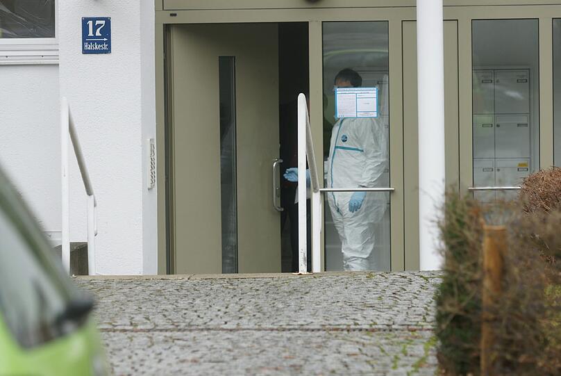 Bluttat in Sendling - die Bilder der Spurensuche am Montag