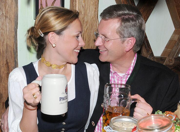 Bettina und Christian Wulff sind wieder glücklich