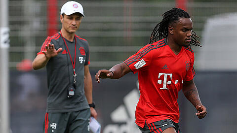 "Er hat Fähigkeiten, die man in der Bundesliga nicht alltäglich sieht, deshalb hat ihn der FC Bayern verpflichtet", sagt Niko Kovac über Renato Sanches (vorne).