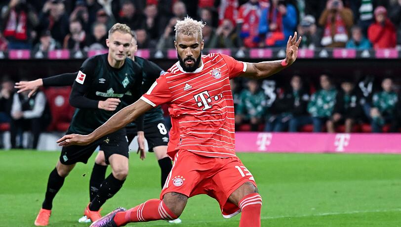 Bayern Münchens Eric Maxim Choupo-Moting in Aktion.