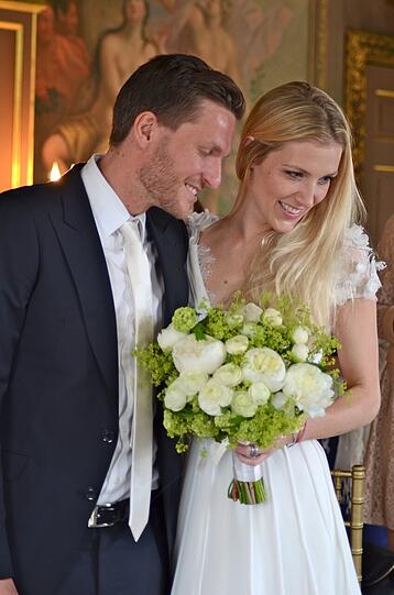Benny Lauth hat seine Juliane heimlich in London geheiratet. Die Bilder von der Hochzeit.