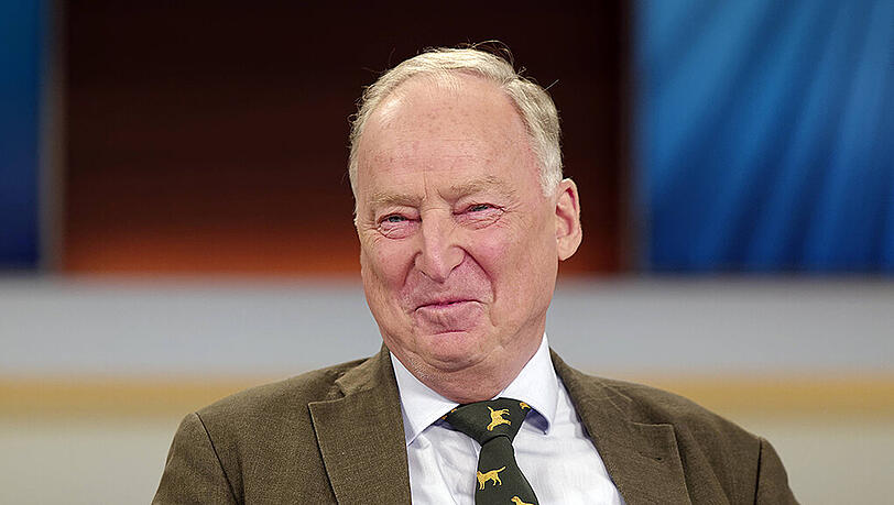 Alexander Gauland am Sonntag im Studio von Anne Will. Alexander Gauland am Sonntag im Studio von Anne Will.