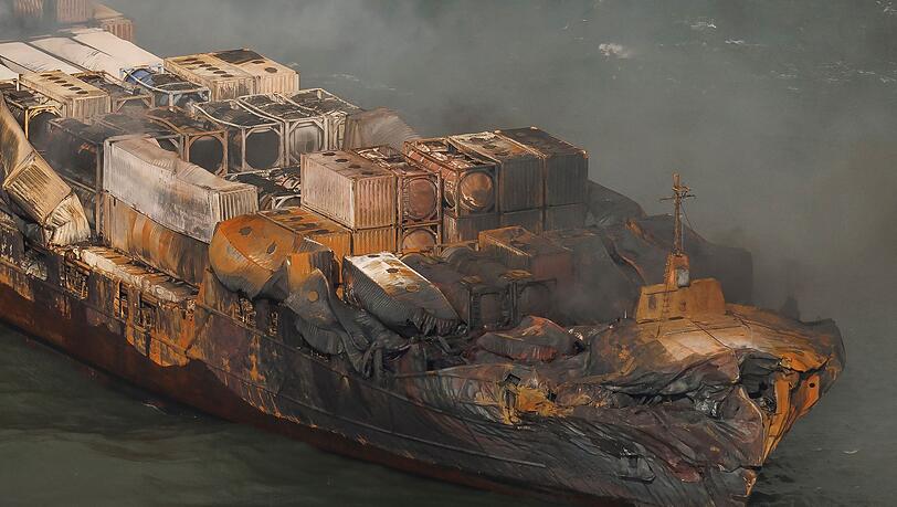 Das Frachtschiff "Solong" wurde schwer beschädigt. (Archivbild)