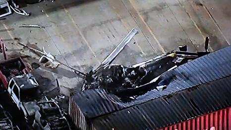 Die Maschine war f&uuml;r den Fernsehsender NBC Los Angeles im Einsatz.