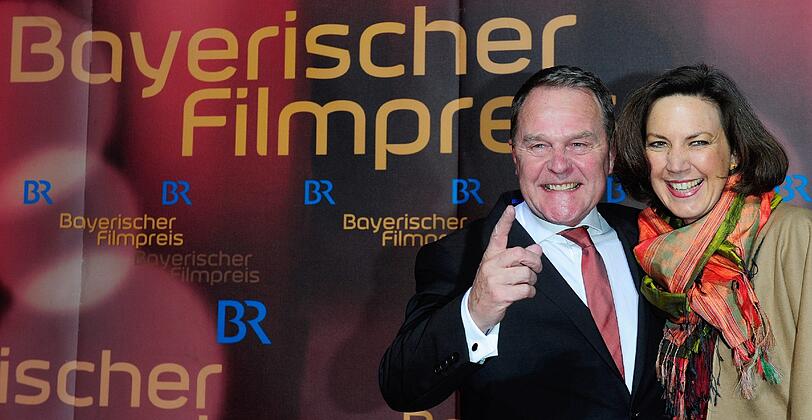 Wissenschaftsminister Wolfgang Heubisch (FDP) und Kristina Kalb.