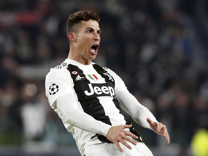 Cristiano Ronaldo schoss Juventus in die nächste Runde.