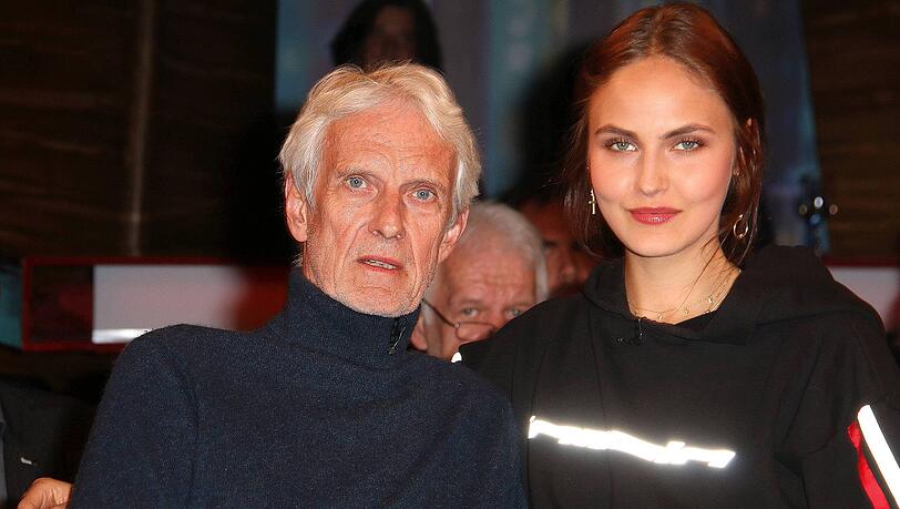 Mathieu Carri&egrave;re und Tochter Elena haben ein enges Verh&auml;ltnis.