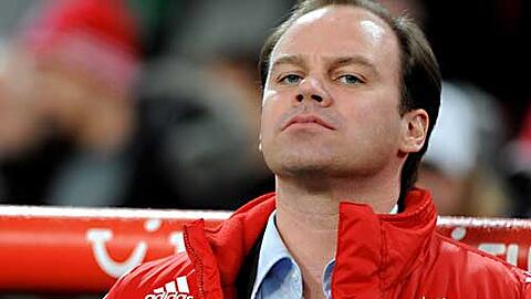 Der Spordirektor des FC Bayern München Christian Nerlinger.