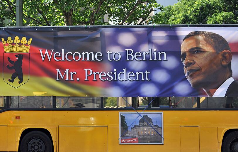 Berlin rüstet auf: Vor dem Besuch des US-Präsidenten Barack Obama gleicht Berlin einer Festung. Sehen Sie hier die Bilder!