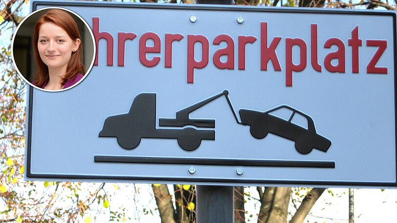 Die Rathausreporterin über Lehrerparkplätze.