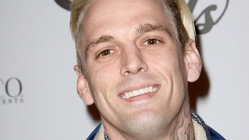 Aaron Carter auf einem Event in Los Angeles.