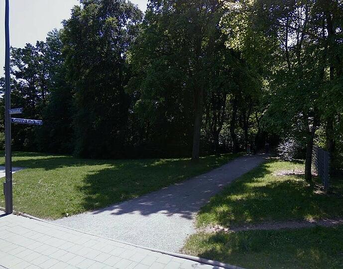 Hier wurde die Frau überfallen.