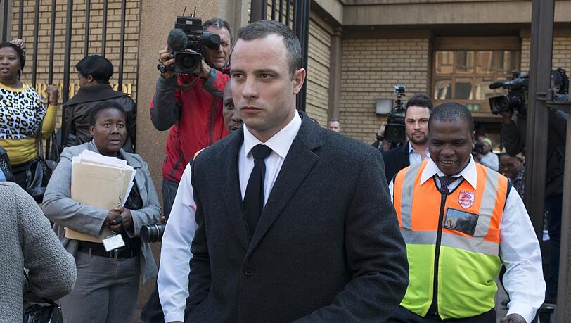 Oscar Pistorius verlässt am 20. Mai das Gericht in Pretoria. Oscar Pistorius verlässt am 20. Mai das Gericht in Pretoria.