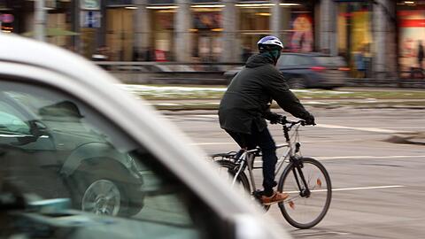 Radfahren in der Innenstadt: nicht immer ein Vergnügen.