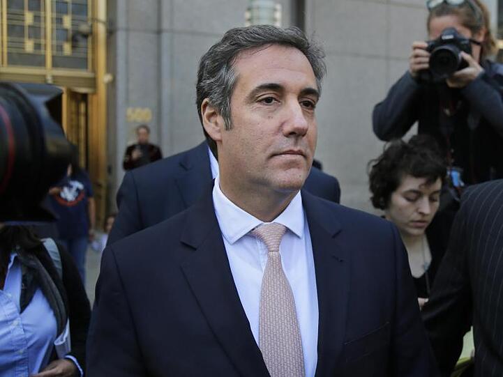 Michael Cohen im April dieses Jahres beim Verlassen des Bundesgerichts in Neww York.