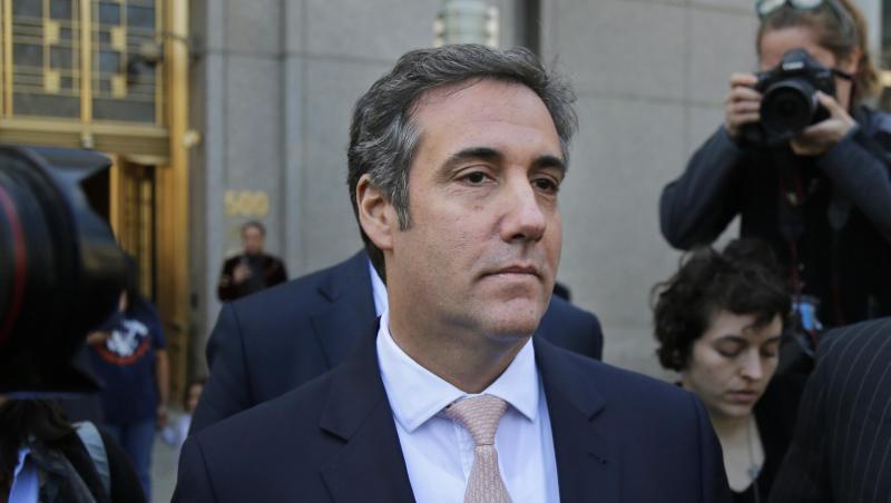 Michael Cohen im April dieses Jahres beim Verlassen des Bundesgerichts in Neww York. Michael Cohen im April dieses Jahres beim Verlassen des Bundesgerichts in Neww York.