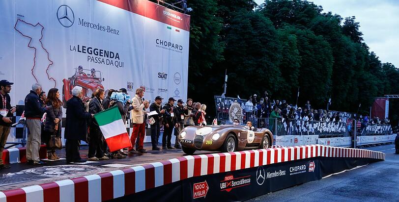 Bilder von der Mile Miglia 2013