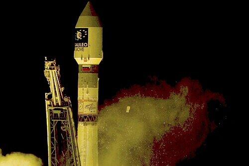 Der Testsatellit startet erfolgreich in Baikonur