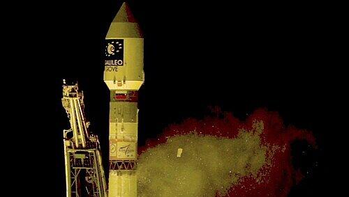 Der Testsatellit startet erfolgreich in Baikonur Der Testsatellit startet erfolgreich in Baikonur
