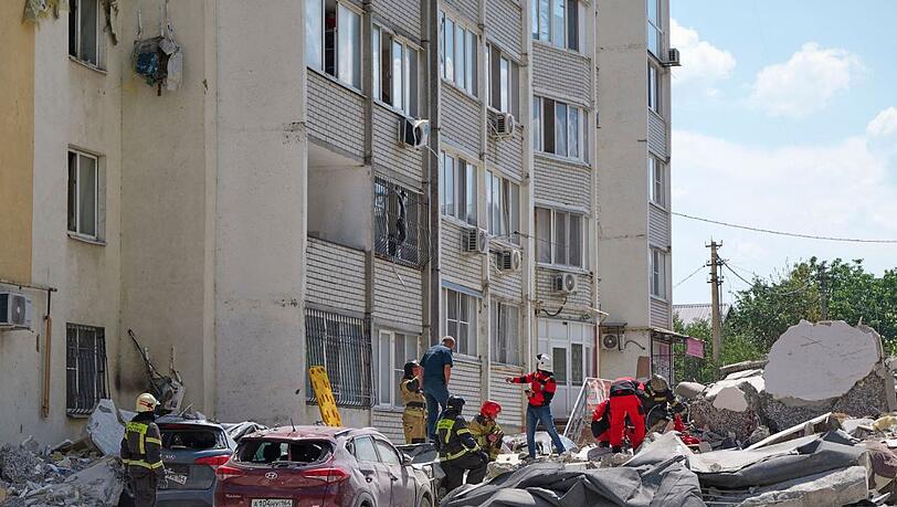 Mindestens fünf Menschen starben bei der Gasexplosion.