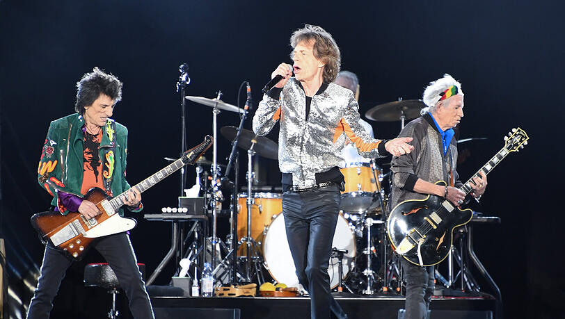 Die Rolling Stones kommen im Juni für ein Konzert ins Olympiastadion in München. (Archiv)