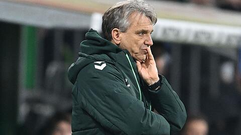 Trainer Horst Steffen von Werder Bremen. (Archiv)