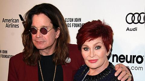 Ozzy Osbourne mit seiner Ehefrau Sharon.