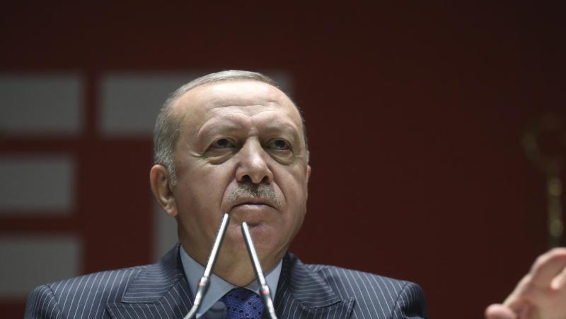 Präsident Recep Tayyip Erdogan rief eine Sondersitzung in Ankara ein, um über die Lage in Idlib zu sprechen. Präsident Recep Tayyip Erdogan rief eine Sondersitzung in Ankara ein, um über die Lage in Idlib zu sprechen.