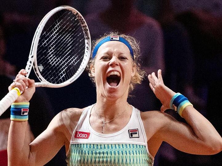 Auch im Achtelfinale: Laura Siegemund.
