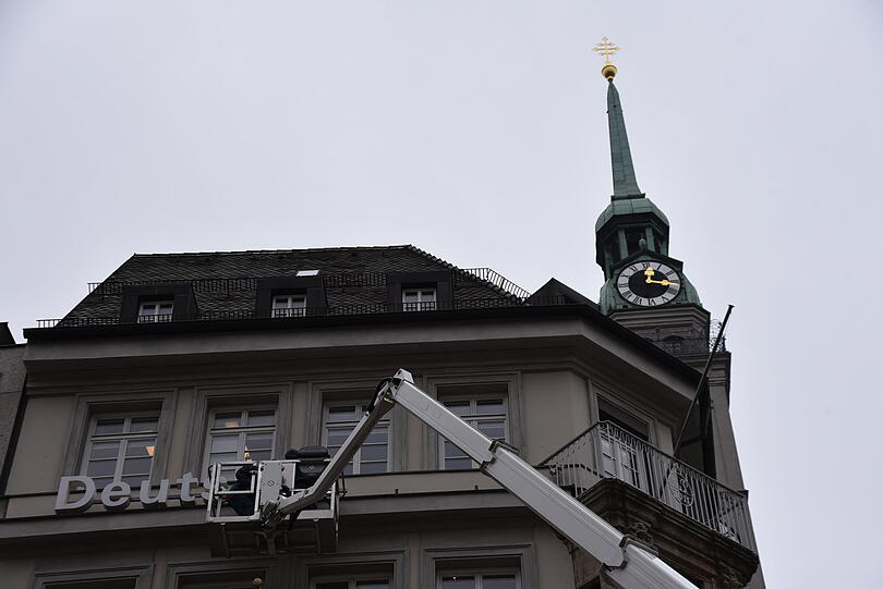 Die Deutsche Bank schloss etliche Filialen in Deutschland – so auch in München.