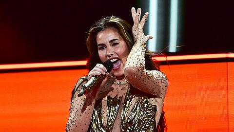 Sarah Engels war beim ESC 2026 nicht sonderlich erfolgreich, konnte ihren Auftritt aber trotzdem genie&szlig;en.