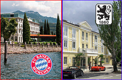 Für Bayern und Sechziger beginnt nun die heiße Phase der Vorbereitung. Die AZ gibt einen Überblick über die Trainingslager der Münchner Teams - und zeigt ihnen die Hotels. Im Folgenden sehen Sie zunächst, wo die Löwen von Coach Reiner Maurer während ihres Aufenthaltes in Österreich logieren. Danach zeigen wir Ihnen die Bilder des Bayern-Hotels.
