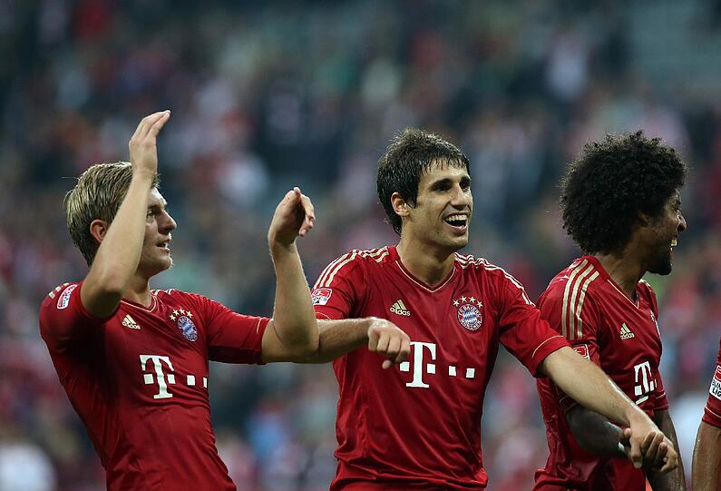&bdquo;Ich bin sehr zufrieden. Über diesen deutlichen Sieg vor dieser
Kulisse bin ich glücklich&ldquo;, freut sich Neuzugang Javi Martínez.