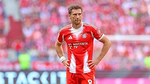8 Leon Goretzka FCB Portr&auml;t, Portrait, Fussball / 1. BL / FC Bayern M&uuml;nchen - 1. FC Heidenheim / 02.05.2026 / Allianz Arena / FOTO: Mladen Lackovic / LakoPress *** 8 Leon Goretzka FCB portrait, Portrait, Football 1 BL FC Bayern M&uuml;nchen 1 FC Heidenheim 02 05 2026 Allianz Arena PHOTO Mladen Lackovic LakoPress