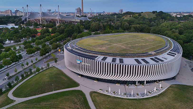 Der SAP Garden im Olympiapark wäre bei kümftigen Spielen eine wichtige Sportstätte. Der SAP Garden im Olympiapark wäre bei kümftigen Spielen eine wichtige Sportstätte.