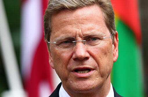 Schmückt er sich in Sachen Libyen mit fremden Lorbeeren? Außenminister Guido Westerwelle.
