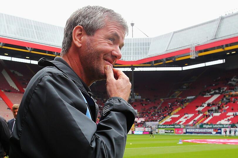 Löwen-Trainer Friedhelm Funkel.