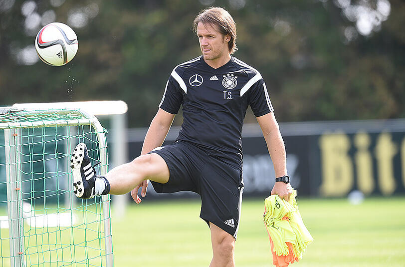 Die Bilder vom zweiten Trainingstag der deutschen Nationalelf bei der Vorbereitung auf das EM-Qualifikationsspiel gegen Polen.