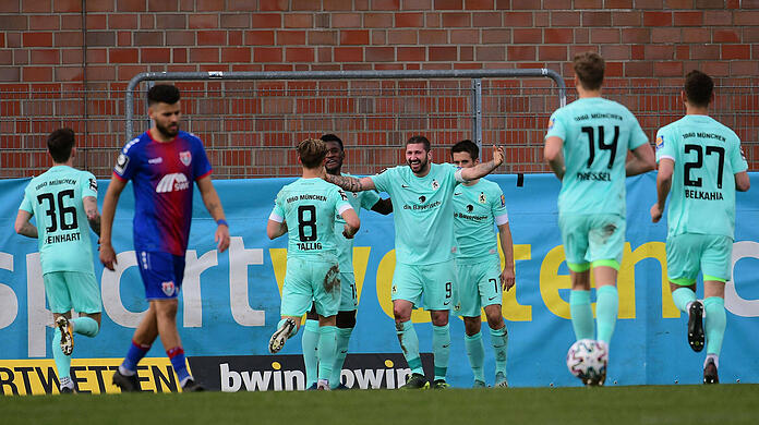 Der TSV 1860 gewinnt gegen den KFC Uerdingen mit 3:1.