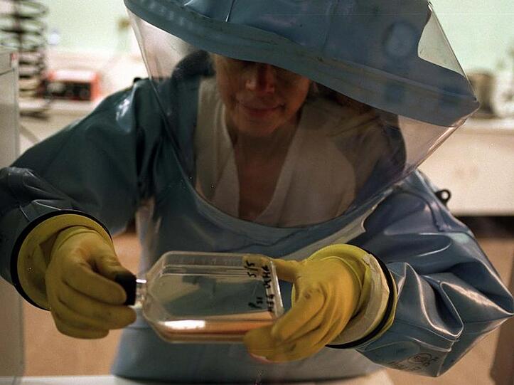 Todbringendes Virus: In Angola sind schon mehr als 100 Menschen am Marburg-Virus gestorben.