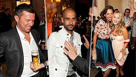 Pep Guardiola unter den Promis: Sehen Sie hier die Bilder vom Sommerfest im Hotel "Vier Jahreszeiten".