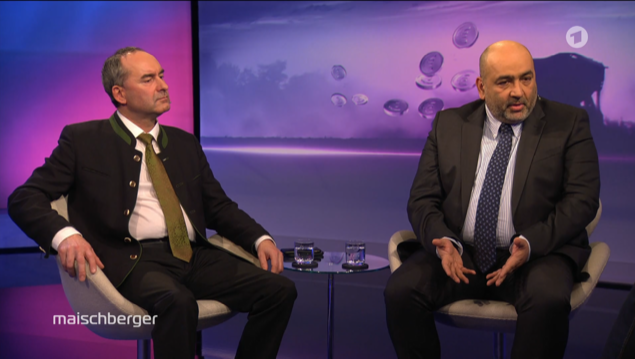 Waren sich in vielen Dingen uneinig: Hubert Aiwanger (l.) und Omid Nouripour (r.) Waren sich in vielen Dingen uneinig: Hubert Aiwanger (l.) und Omid Nouripour (r.)