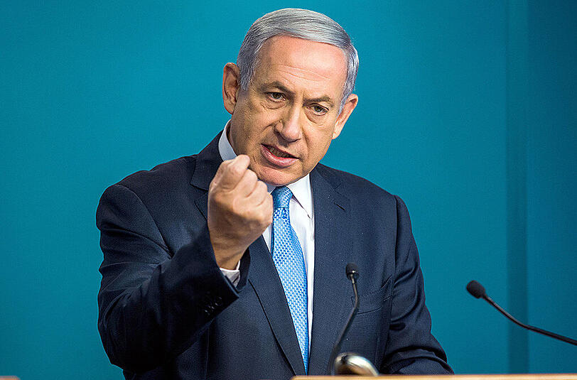 Der Ministerpräsidenten des Staats Israel, Benjamin Netanjahu.